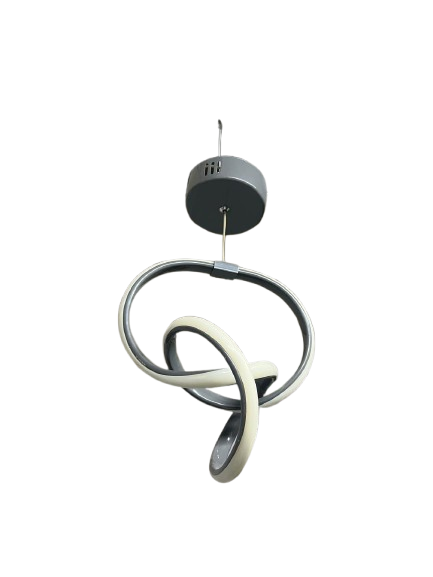 GRİ KARMAŞIK LED AVİZE