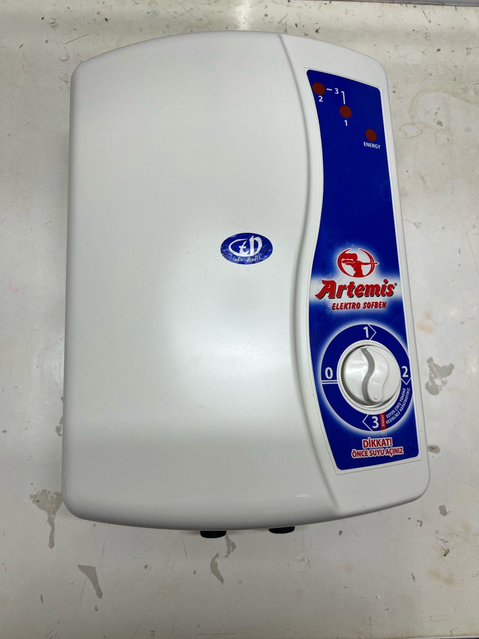 ARTEMİS ELEKTİRİKLİ ANİ SU ISITICI