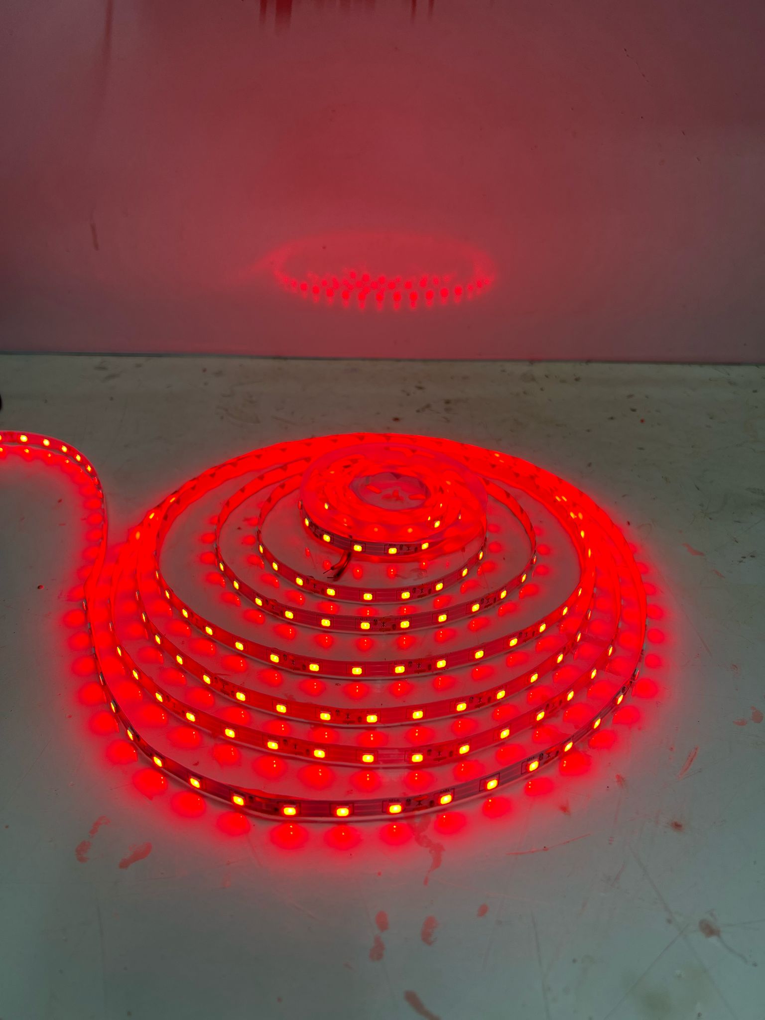 5M 12V KIRMIZI ŞERİT LED 