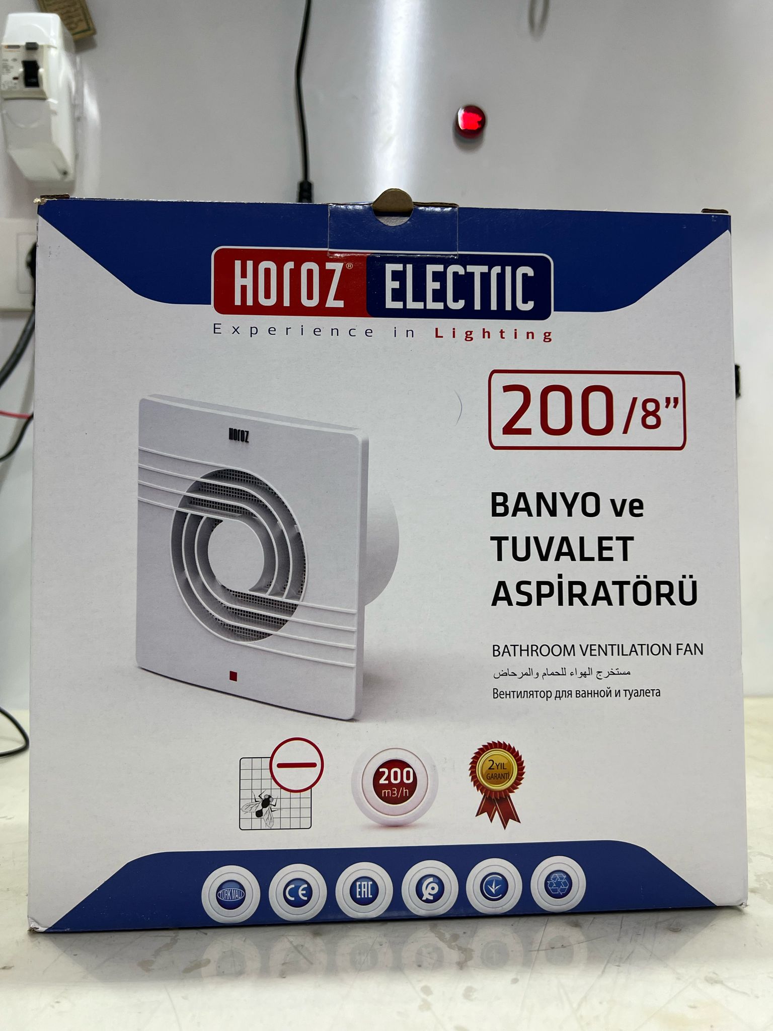  200LÜK BANYO VE TUVALET ASPİRATÖRÜ