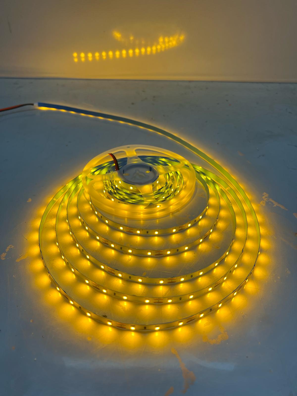 5M 12V AMBER ŞERİT LED 