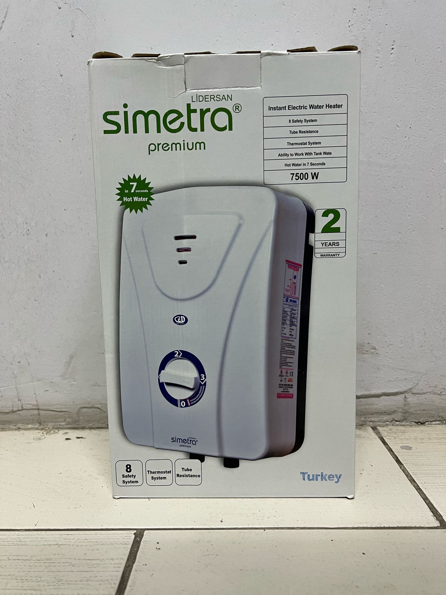 SİMETRA ANİ SU ISITICISI